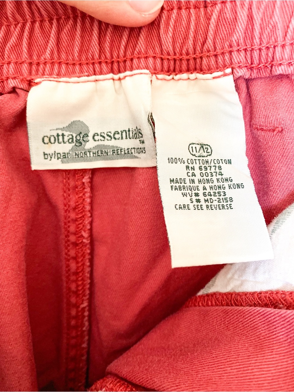 Northern Reflections Coral Pink High-Rise Bermuda Shorts - Picture 6 of 8